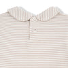 LOURDES collar body - beige stripe