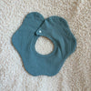 Scalloped bib - Teal