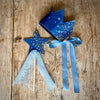 Boo Bean and Bear Sparkle Crown Magic Wand Starry Night