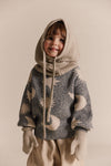 Claude and Co Cozmo Midnight Moon Stars Sweater