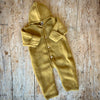 Organic Wool Fleece Onesie - Saffron Melange