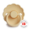 FRIGG Daisy Round Latex Pacifier Pale Daffodil