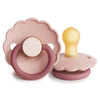 FRIGG Daisy Round Latex Pacifier Peony