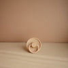 FRIGG Rope - Round Latex Pacifier - Croissant