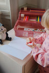 KONGES SLOJD CREATIVE ART CADDY GLITTER ROSE