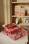 KONGES SLOJD CREATIVE ART CADDY GLITTER ROSE