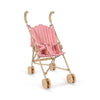KONGES SLOJD DOLL STROLLER BUBBLEGUM CHECK