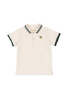 KONGES SLOJD FLORIAN POLO SHIRT ANTIQUE WHITE