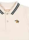 KONGES SLOJD FLORIAN POLO SHIRT ANTIQUE WHITE