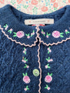 KONGES SLOJD ROSIER CARDIGAN ENSIGN BLUE