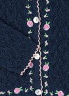 KONGES SLOJD ROSIER CARDIGAN ENSIGN BLUE