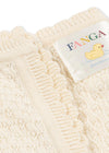 KONGES SLOJD VENTI POINTELLE BLANKET ANTIQUE WHITE