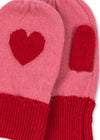 Konges Slojd COLLETTE MITTENS PINK