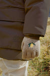 Konges Slojd FILLA GLOVES 2 PACK LEMON STRIPE
