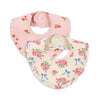 Konges Slojd FRILL BIB SET BELLA ROSITA ROSA PINK