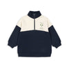 Konges Slojd LOUPY LOU HALF ZIP SWEAT TOTAL ECLIPSE