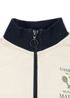 Konges Slojd LOUPY LOU HALF ZIP SWEAT TOTAL ECLIPSE