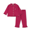 Konges Slojd PIO FRILL PYJAMA SET SANGRIA