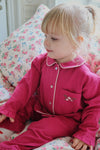 Konges Slojd PIO FRILL PYJAMA SET SANGRIA