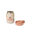 Liewood Kiani Printed Food Jar Cats and Dogs Sandy