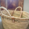 MAYA DOUBLE HANDLE PALM BASKET