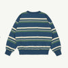 Bubble Sweatshirt - Vintage Indigo Stripe