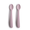 Mushie Feeding Spoons 2 Pack Soft Lilac