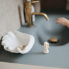 Mushie Finger Toothbrush - Blush / Shifting Sand