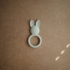 Mushie Teether Bunny Sage