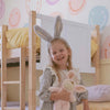 Olli Ella Fluffle Bunny Headband Smoke