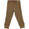 Poudre Organic Leggings BASILIC Ribbed Dull Gold