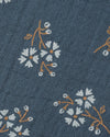 Quincy Mae Bandana Scarf Bibs 2 Pack Golden Floral Blue Floral