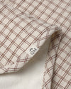 Quincy Mae Burp Cloth 2 Pack Bunnies Cedar Check