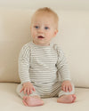 Drawstring Pant - Sage Stripe