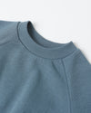 Quincy Mae Pocket Sweatshirt Ocean