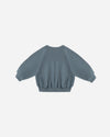 Quincy Mae Pocket Sweatshirt Ocean