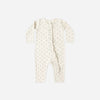 Quincy Mae Ruffle Jumpsuit Blue Ditsy