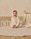 Quincy Mae Ruffle Jumpsuit Blue Ditsy