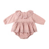 Quincy Mae Thalia Romper Rose