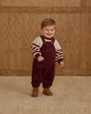 Rylee Cru CARGO OVERALLS BURGUNDY