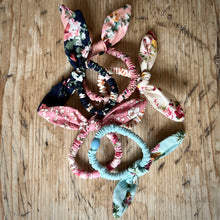  Floral Knotted Hair Ties