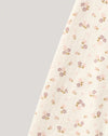 Soor Ploom Snap Turtleneck Calico Print Pointelle Rosewood