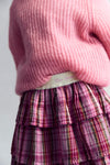 The New Society Adriana Skirt Dream Lush Check