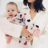 The New Society Cora Baby Cardigan Hearts
