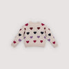 The New Society Cora Baby Cardigan Hearts