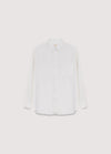The New Society Delphine Woman Shirt Moonlight White