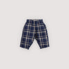 The New Society John Baby Pant Void Blue Check