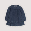 The New Society Mara Dress Blue Denim