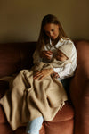 hvid Blanket Gaston Beige