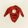 hvid Triangle scarf Josephina Red
